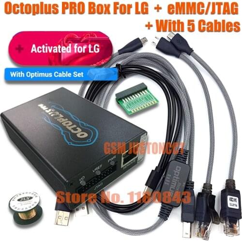 ORIGINAL NEW Octoplus pro box / OCTOPLUS BOX for LG repair IMEI UNLOCK flash rom The worlds best for LG instrument