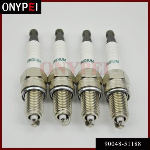 4pcs 90048-51188 SXU22PR9 Iridium Spark Plug fit for Toyota Avanza Daihatsu YRV Terios Sirion Materia Extol Copen Bego 1.3L