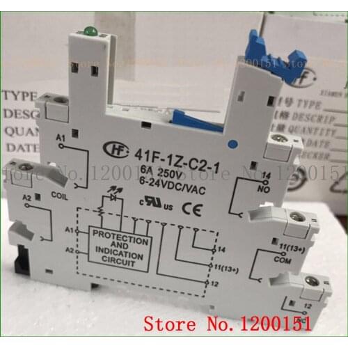 41F-1Z-C2-1 24VDC CWRE 7-0842 6.3MM
