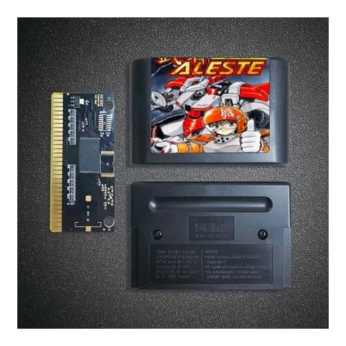 Aleste- 16 Bit MD Game Card for Sega Megadrive Genesis Video Game Console Cartridge