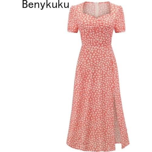 Benykuku Summer Chiffon Dresses