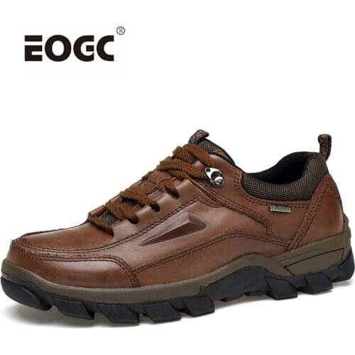 Full grain leather boots men plus size vintage autumn ankle boots handmade plus size shoes men Dropshipping