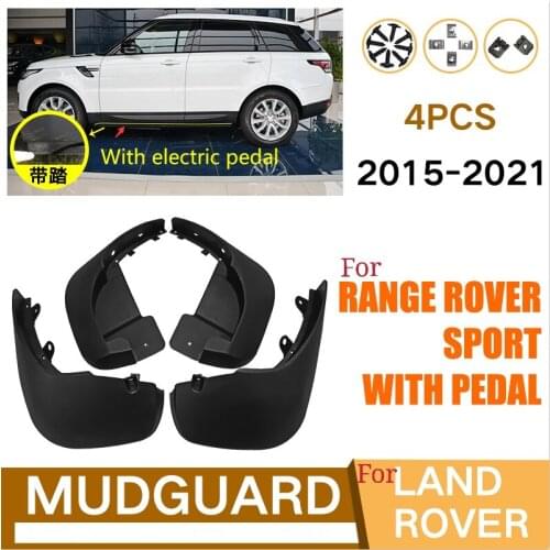 For Land Rover Range Rover Sport with pedal 2015-2021 High-quality mudguard anti-splash mudguard car Accessories