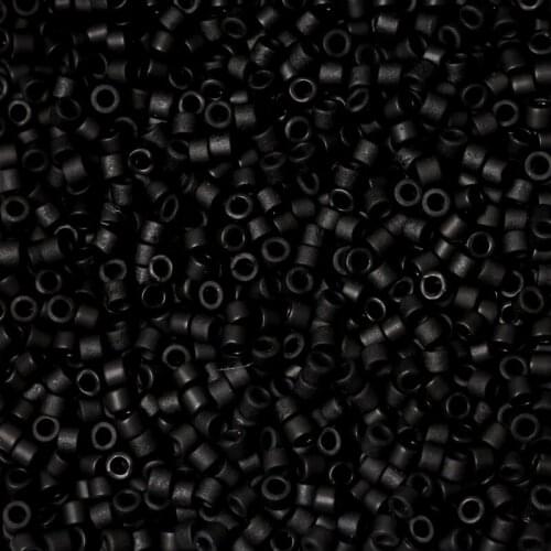 FAIRYWOO 5 grams/bag Miyuki Bead DB310 Matte Black Bead High Quality Bead Glass For Girl DIY Accessories Mexican Jewelry Gifts