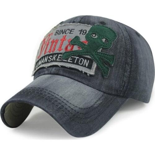 GBCNYIER Men's Denim Baseball Caps