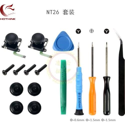 HOTHINK For 16 pieces/set Original Analog Joystick Thumb Sticks Sensor Replacements For Nintend Switch Joy Con Controller