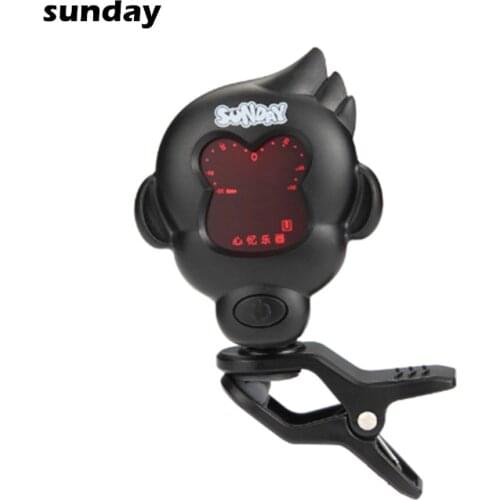 Classic Electric Acoustic Guitar Tuner Clip Digital Ukulele Violin Bass Guitar Tuner Chromatic Tuner For Guitar