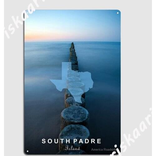 South Padre Island Collection Poster Metal Plaque Cinema Kitchen Cinema Customize Painting Décor Tin sign Posters