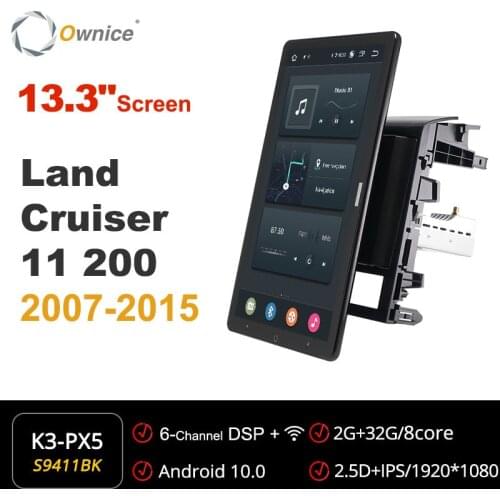 Ownice for Toyota Land Cruiser 11 200 2007 2008 2009 2010 2011 2012 2013 2014 2015 Auto Android Multimedia Radio Multimedia GPS