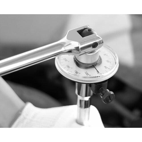 Professional Angle Torque Gauge Torque Angle Gauge Wrench Torque Measuring Instrument Angle Meter Chromium-vanadium Steel