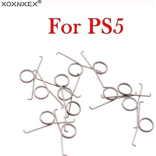 XOXNXEX 100pcs Replacement For PS5 R2 L2 Trigger Buttons Springs for Dualshock 5 PS5 DS5 Controller Spring