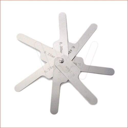 Dental Interproximal Reduction (IPR) Gauge Measure Tooth Gap Stainless Steel Reciprocating IPR System