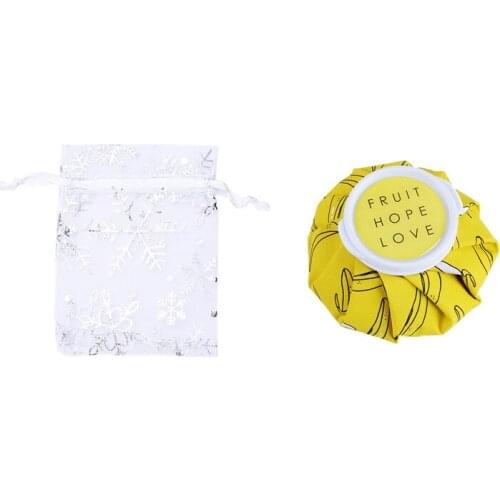 100 PCS Organza Wedding Gift Bags With Cute Cartoon Summer Ice Water Cooler Hot And Cold Multipurpose Physiotherapy Bag