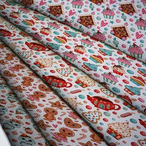 Bullet Texture Liverpool Fabric 50cm*140cm Printed For Dress Stretch Fabric Knit Fabric For Hair Band Craft Supplies L19126