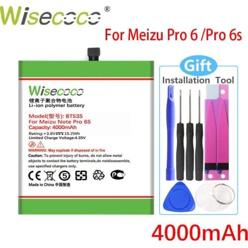 Аккумуляторы для телефонов Meizu PRO 6 Wisecoco China At AliExpress