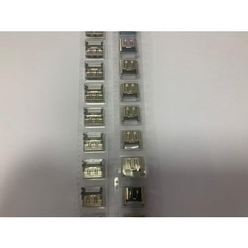 Free shipping For PS4 HDMI-compatible Port Socket Connector for PS4 hdmi socket port silver