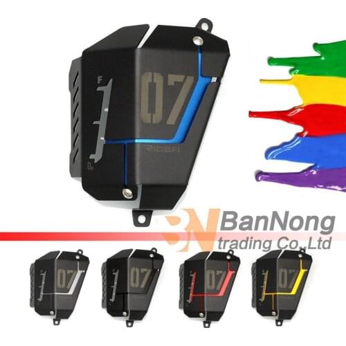 Free shipping Motorcycle Aluminum Grill Radiator Side Protector Guard Cover For Yamaha MT-07 FZ-07 MT07 FZ07 14 15 16