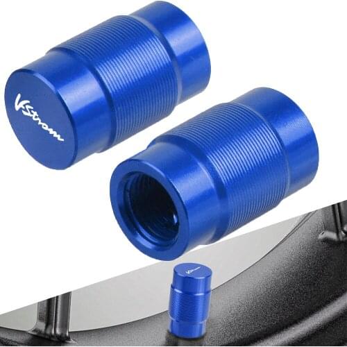 For SUZUKI V-Strom 650/DL650 1000/DL1000 250/DL250 2012-2019 2015 2016 2017 2018 Vehicle Wheel Tire Valve Stem Caps Dust Covers