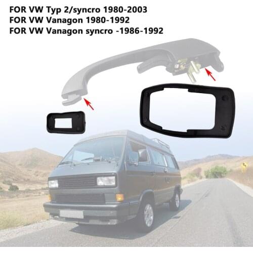 FOR VW Type 2 / Syncro Vanagon Syncro Front Door Handle 251837205 Rubber Pad 251837209 21837211