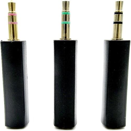 FENGRU Earphone Impedance Plug Conductor 30/80/120 ohm Noise Cancelling adapter 3.5mm Jack for Hifi Player Music Plug