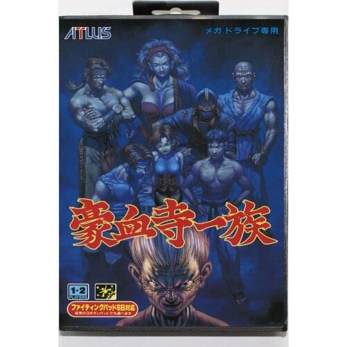 Power Instinct 16bit MD Game Card For Sega Mega Drive/ Genesis with Retail Box
