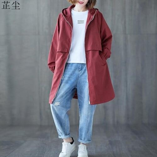 2019 Autumn Winter Batwing Sleeve Long Zipper Jackets Women Coats Loose Thicken Long Outerwear Female Hooded Bomber Coat 5XL 6XL