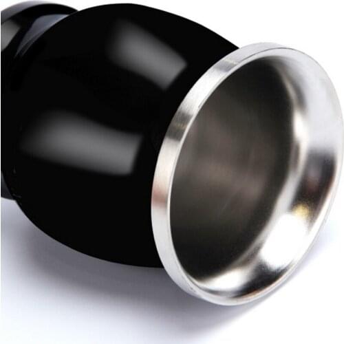 Yerba Mate Gourd Set Double-Wall Stainless Steel Mate Tea Cup and Bombilla Set Includes Yerba Mate Gourd (Cup) With One Bombilla