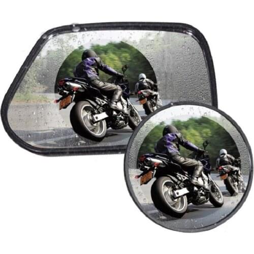 Rainproof Film for Motorcycle Car Rear View Mirror Waterproof Anti-Fog Protective Sticker Motorcycle Mirrors Film On The Mirror