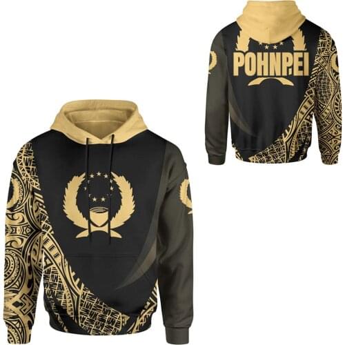 NewFashion Island Country Flag Pohnpei Polynesian Culture Retro Tattoo Tracksuit Men/Women Pullover Harajuku 3DPrint Hoodies A21