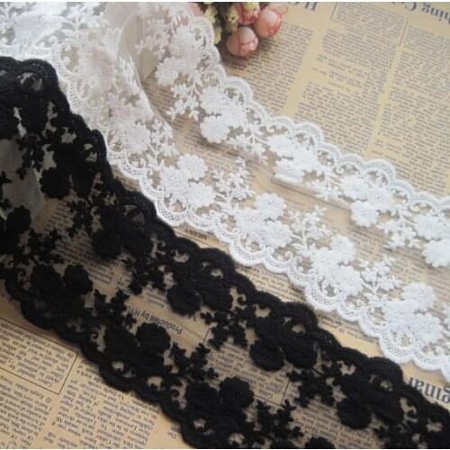 Single flower lace cotton crochet lace dress of DIY garment accessories wholesale embroidery cloth width 10cm