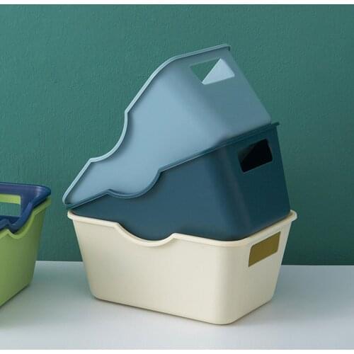 Sundry Storage Basket Desktop Snack Holder Plastic Cosmetic Makeup Sorting Box