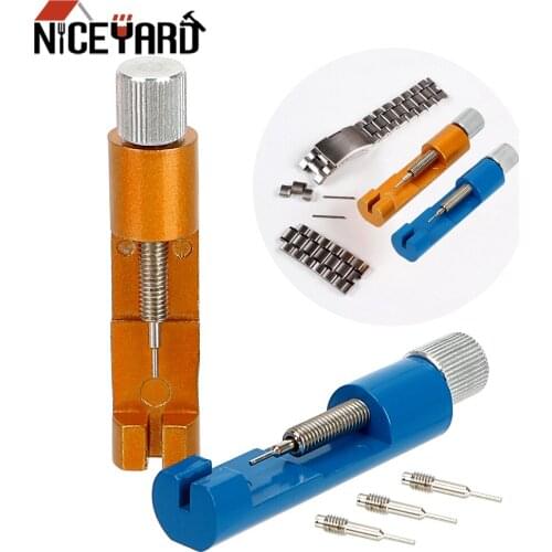 NICEYARD Watchband Link Remover Wrist Chain Strap Adjusting Repair Tool Watch Chain Regulator Wristwatch Pin Watchband