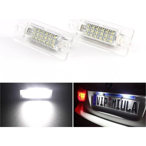 LED License Plate Lights For VW Passat Combi/Variant 06-08 VW Caddy 04-/VW Golf Plus 05-/VW Jetta 06