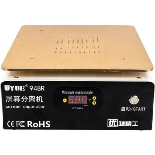 UYUE 948R 18inch LCD Separator Machine with Built-in Vacuum Pump for Mobile Phone for iPAD LCD Touch Screen Separator