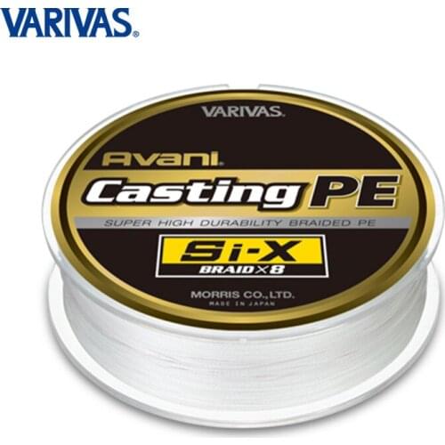 VARIVAS AVANI CASTING PE Si-X #5(80lb) #6(92lb) #8(115lb) #10(140lb) - 400m