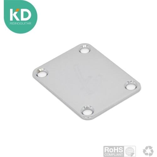 1 sets Chrome Neck Plates With 4 screws for Fender Start Tele Guitar Parts