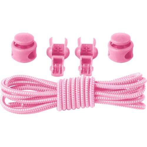 1pair Jogging Runners Stretching Outdoor Elastic Lock Sneakers Strap Shoe Laces Lazy Durable Reflective No Tie Kids Adults