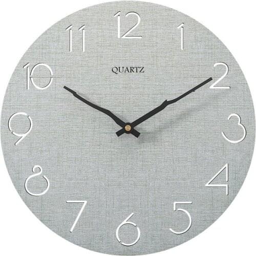 2020 New Style Wall Clock Wooden Wall Watch Modern Creative Living Room Bedroom Clocks Fashion Wall Clock Modern Design