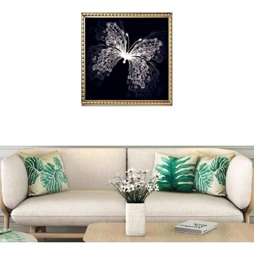 5D Diamond Painting Butterfly Embroidery Cross Crafts Stitch Kit Home Decor