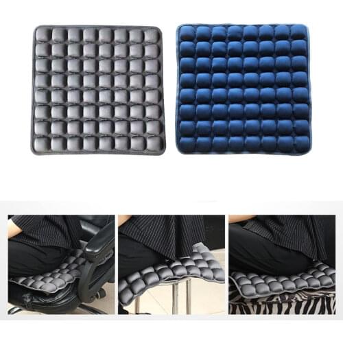 Car Sofa Cushion Air Inflatable Chair Pad Breathable Cover Sciatica Back Pain Relief Slimming Legs Buttocks For Car Seat Mat