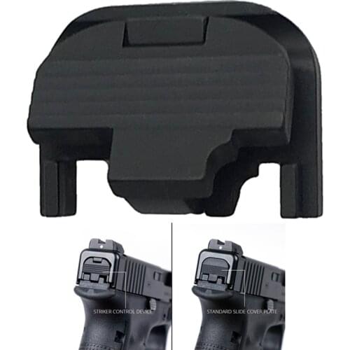 Bugleman Glock Extended Thumb Safety Slide Cover Plate Striker Control Device Pistol Safety Lock For Glock Gen1-4 Models 17-41