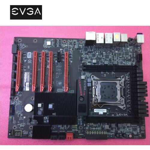 For EVGA X79ATX Motherboard LGA 2011 DDR3 For Intel X79A Desktop Mainboard USB3.0 SATA 3 PCI-E X16 Used