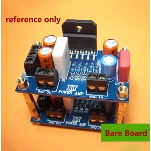 Hot sale DC+20-28V 68W LM3886 TF HIFI Power Amplifier Board PCB Parallel Bare Board