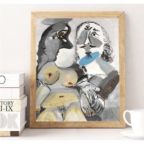 Picasso Classic Abstract Wallpaper Canvas Posters Prints Wall Art Painting Decorative Picture Modern Living Room Home Decoration