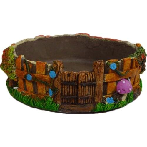 Creative Micro Landscape Flower Pot Hanging Garden Design Flowers Baskets Succulents Plants Holder House Bonsai Garden Pots