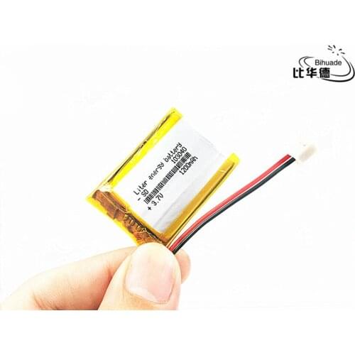 Liter energy battery JST 2.54mm 3.7V,1200mAH 103040 Polymer lithium ion / Li-ion battery for tablet pc BANK,GPS,mp3,mp4
