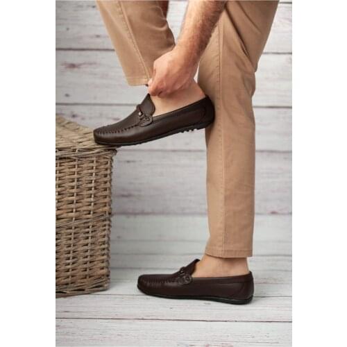 Mens Brown Casual Shoes, Scent Perspiration Doesn 'T, Quality Workmanship and Solid Stitching, Modern Design, comfortable Mould