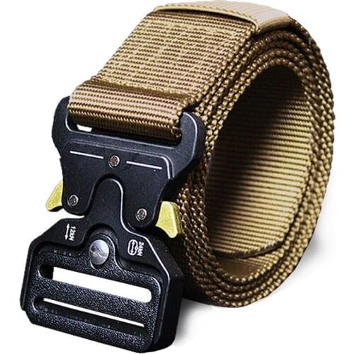 Swat Knock Off Army Belt Military Equipment Mens Heavy Duty Us Soldier Combat Tactical Belts Sturdy 100% Nylon Waistband 4.5cm