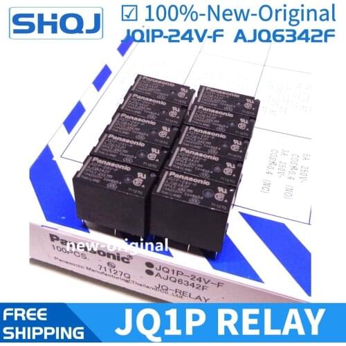 20PCS/lots RELAY JQ1P-24V-F 24VDC AJQ6342F Brand new and original relay