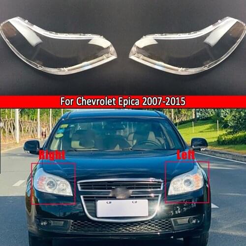 Car Front Headlight Lens Replacement Auto Shell For Chevrolet Epica 2007~ 2015 Headlamp Cover Headlight Lens Bright Lamp Shade